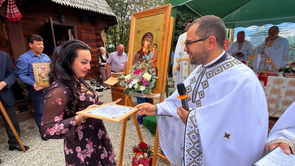 Nașterea Maicii Domnului, sărbătorită la Bisericuța din curtea SCJU Sibiu prin rugăciune și recunoștință pentru pacienți și personalul medical
