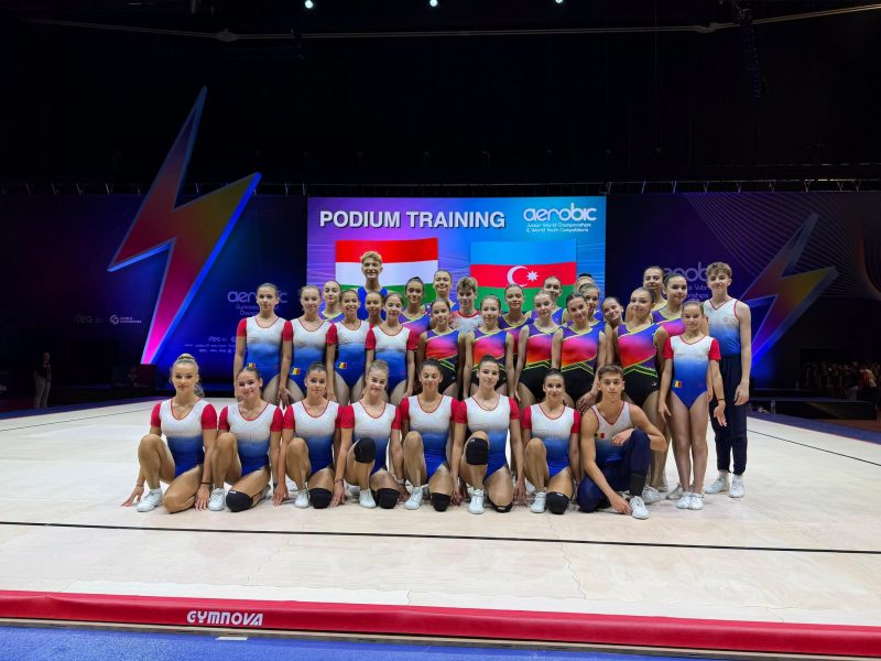 Două medalii și 26 de finaliști! România, rezultate excelente la Mondialele  de gimnastică aerobică