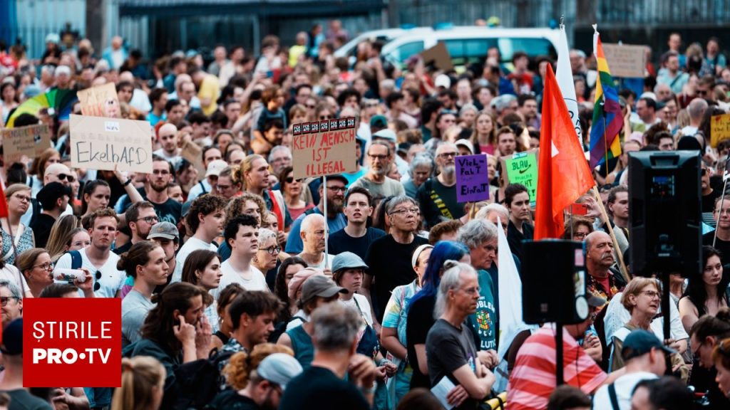 Proteste în Germania după victoria AfD. „Nu trebuie să acceptăm în tăcere”