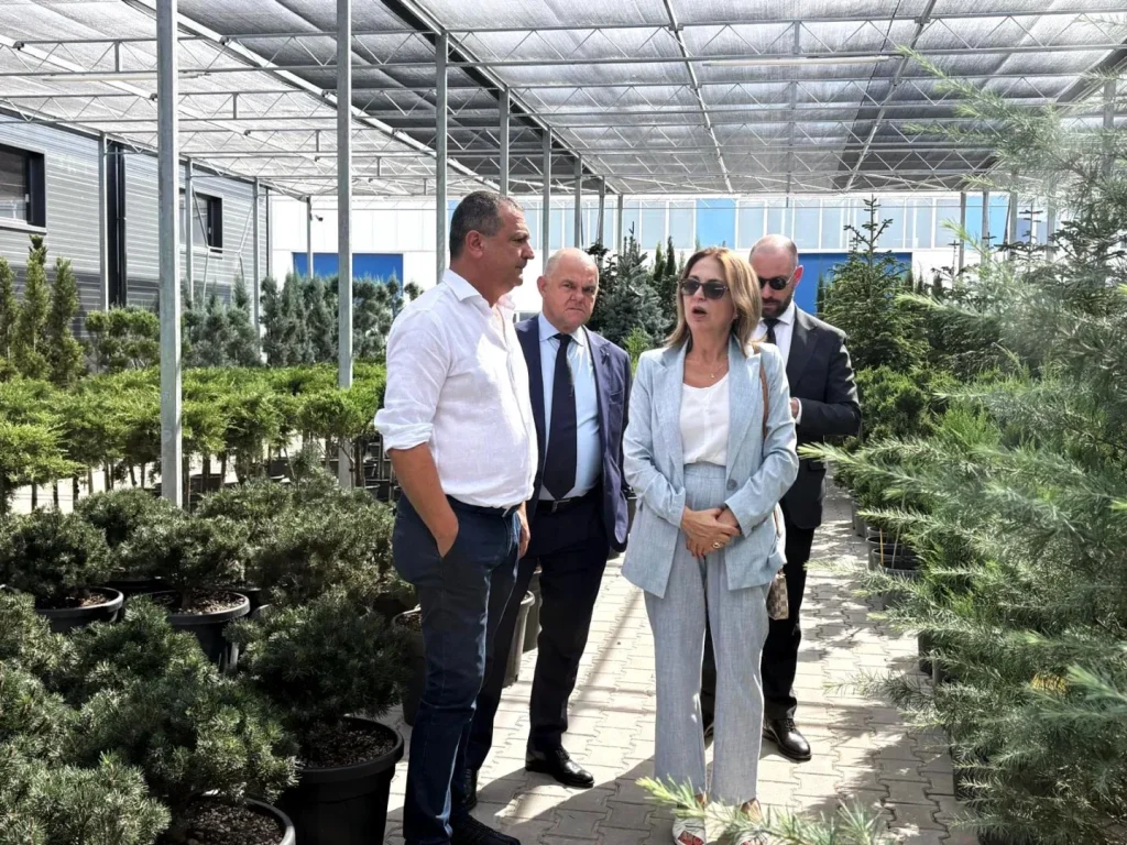 E.S. Laura Aghilarre, ambasadoarea Italiei în România, în vizită la Arad