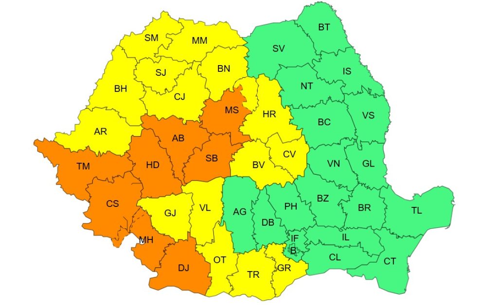 Se schimbă vremea / Furtuni după caniculă și disconfort termic accentuat