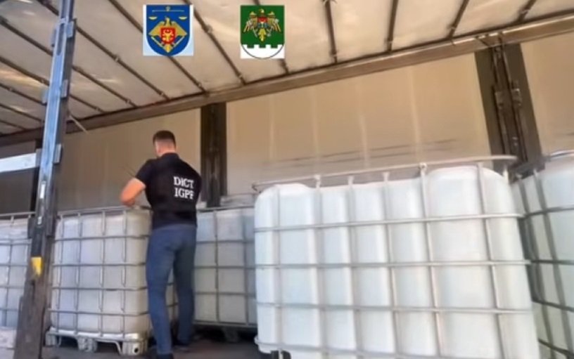 (VIDEO) Schemă de contrabandă către UE, deconspirată: Alcool și țigări de peste 2,5 milioane de lei au fost ridicate