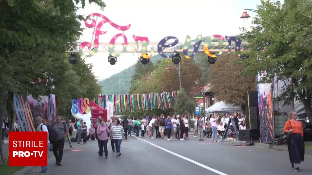 Festival la Sinaia, cu parade, concerte și mâncăruri savuroase. Traficul în această stațiune va fi îngreunat