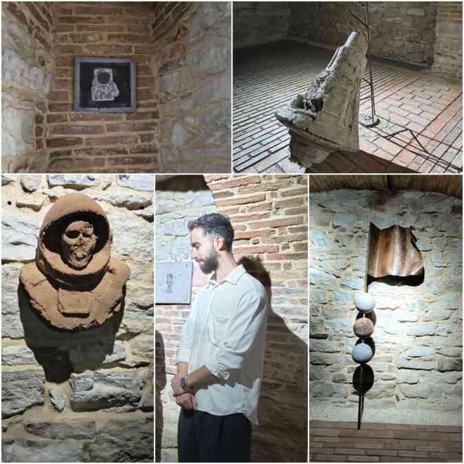 Laureatul Premiului „Grigore Bradea” 2025, Adrian Piorescu, a deschis prima sa expoziție la Complexul Muzeal Bistrița-Năsăud