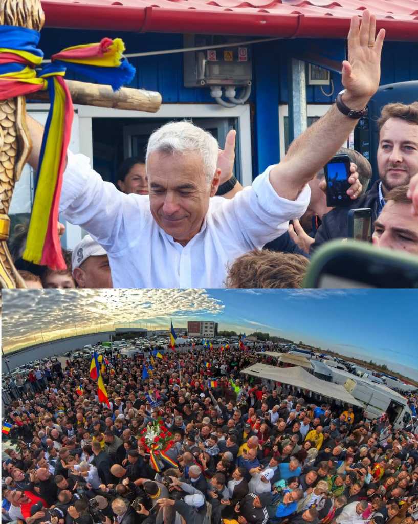 O MARE DE ROMÂNI - Călin Georgescu întâmpinat de mii de oameni la Oradea: ”Nici o regulă de la Bruxelles nu poate să fie mai presus de dreptul poporului român de a-și produce hrană!”. Sfânta Liturghie la Mănăstirea Sfânta Cruce - FOTO/VIDEO