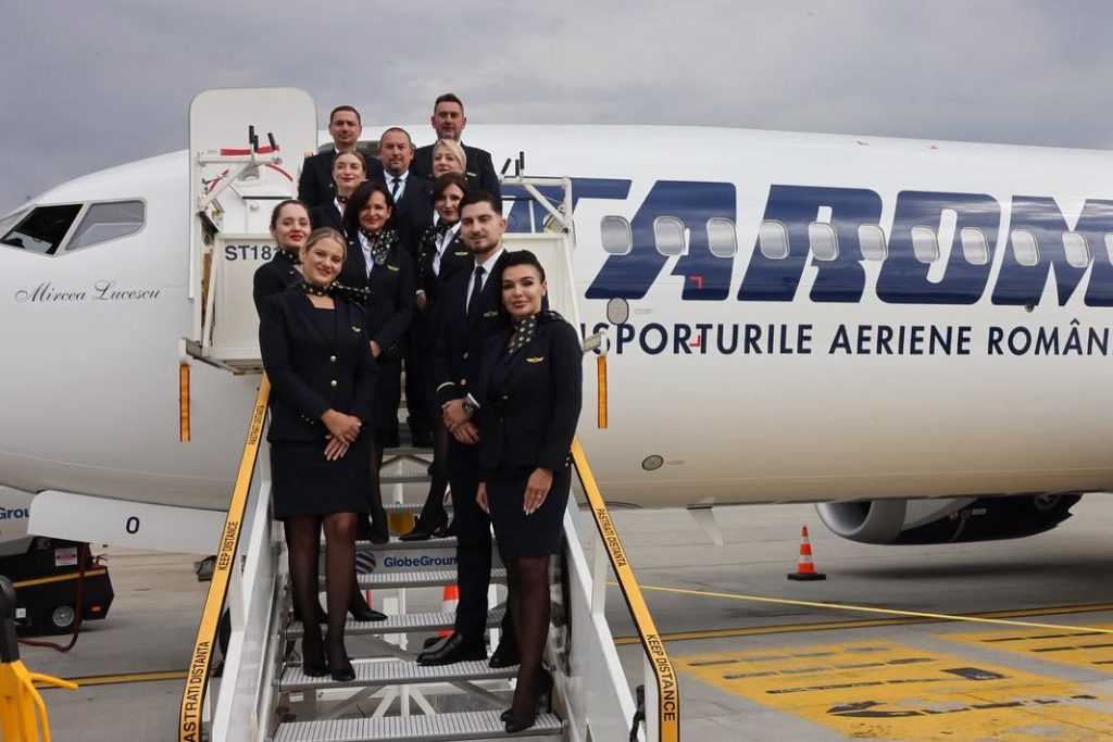 „Mircea Lucescu”, primul Boeing 737 MAX inclus din 12 septembrie în flota TAROM