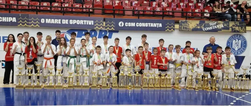 Karate Kyokushin Tulcea – zeci de medalii cucerite la „International Black Sea Warriors Cup”,  în Constanța