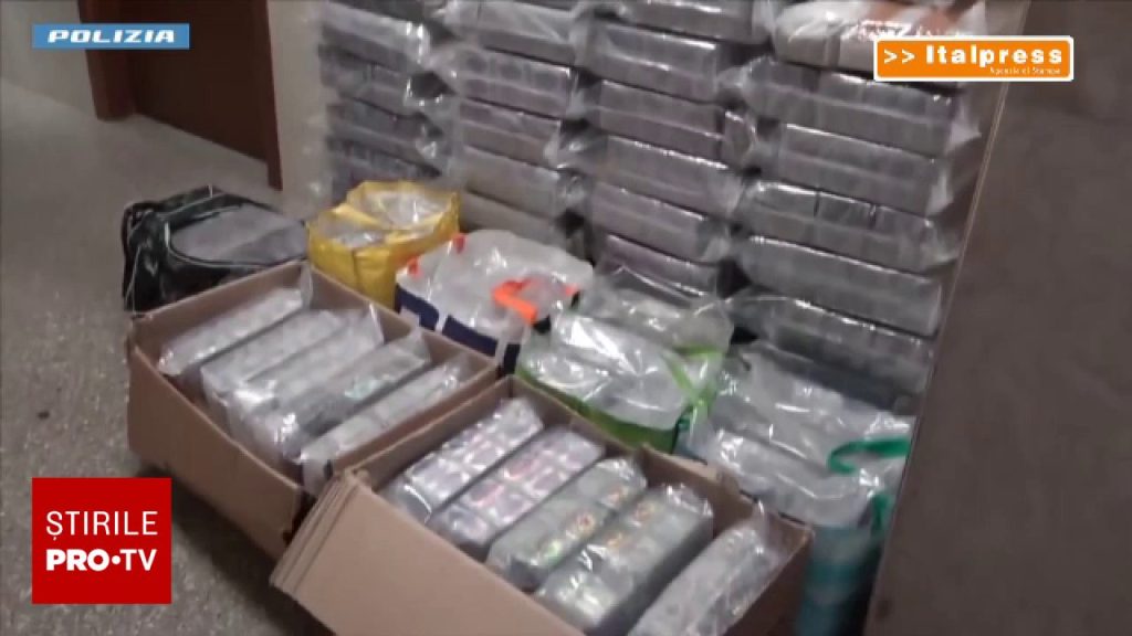 Doi români au fost arestați în Italia pentru trafic de droguri. Polițiștii au confiscat hașiș de 2 milioane de euro