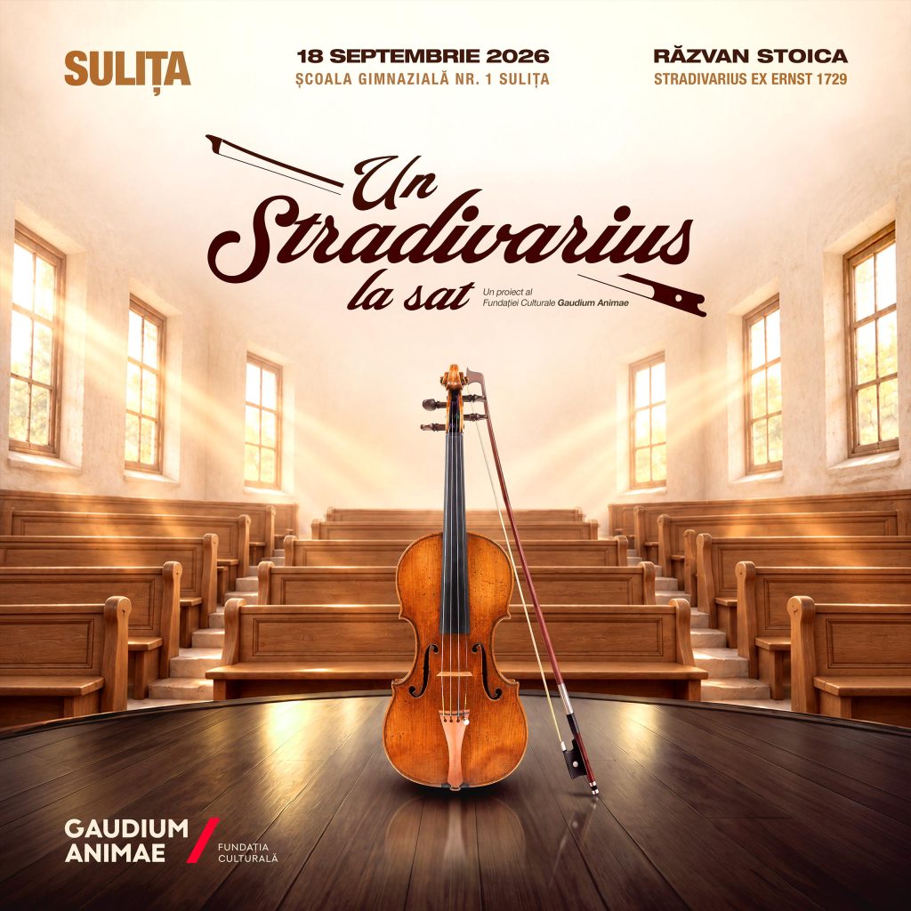 „Un Stradivarius la sat"- muzica clasică ajunge într-o comunitate rurală din județul Botoșani