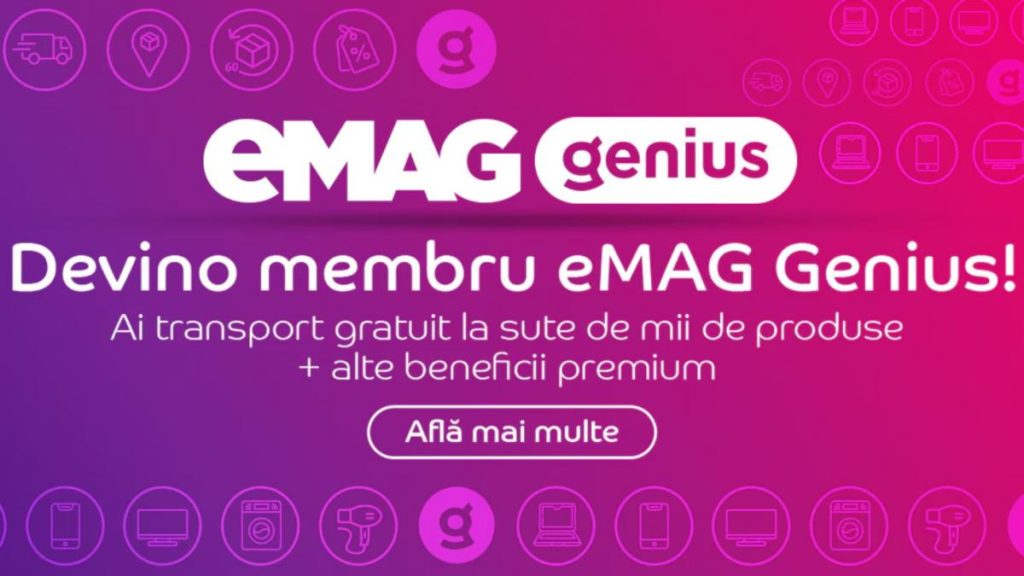 eMAG scumpește abonamentele Genius. Cât vor plăti clienții și ce primesc pentru banii lor