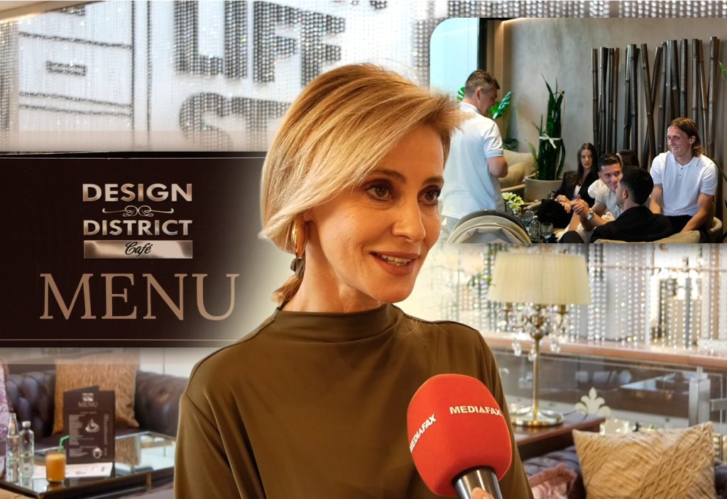Familia Șucu a inaugurat terasa cafenelei din incinta Mobexpert Băneasa:”Este o prelungire la ceea ce se întâmplă în viețile noastre în ultimii ani”