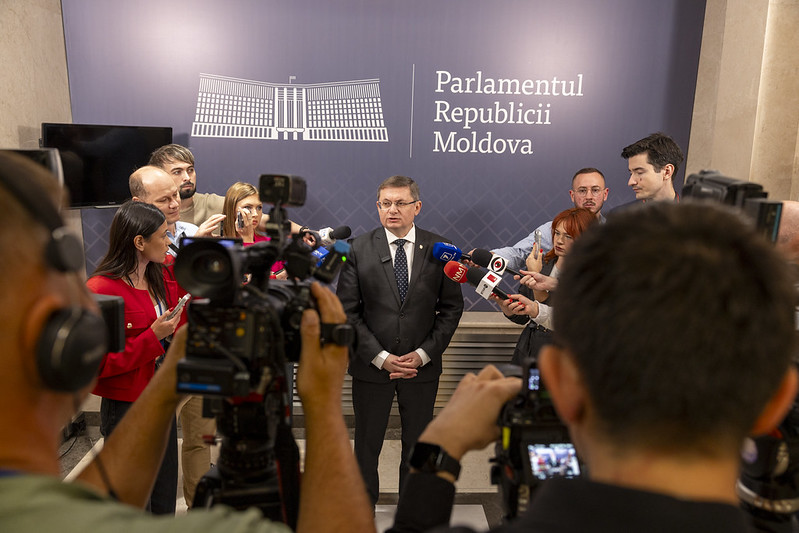 Președintele Parlamentului explică necesitatea creării „Moldova Project”: „Trebuie să concentrăm expertiza într-o singură entitate”