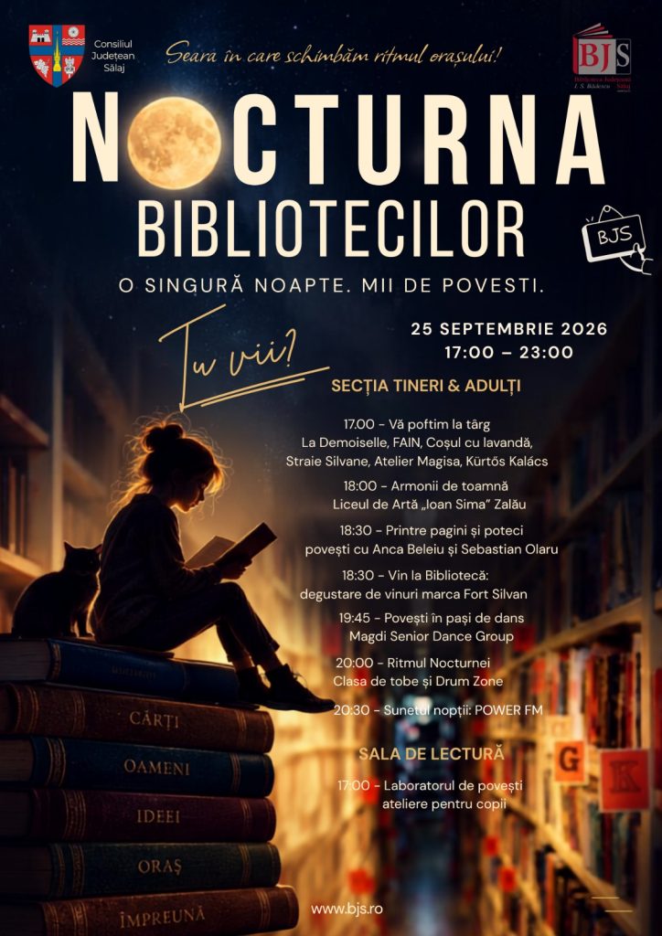 Nocturna Bibliotecilor, la Zalău