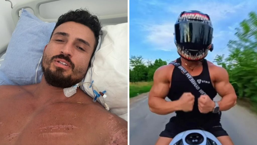 În ce stare se află Andrei Bordeianu la trei săptămâni după incidentul cu motocicleta! Influencerul a revenit cu noi detalii: „Nu pot să merg la baie”