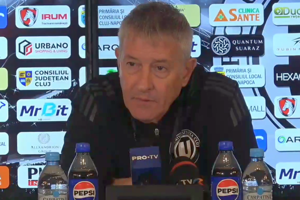 Cristiano Bergodi, întrebat frontal despre venirea lui Rădoi la U Cluj: „Nu iese fum fără foc”