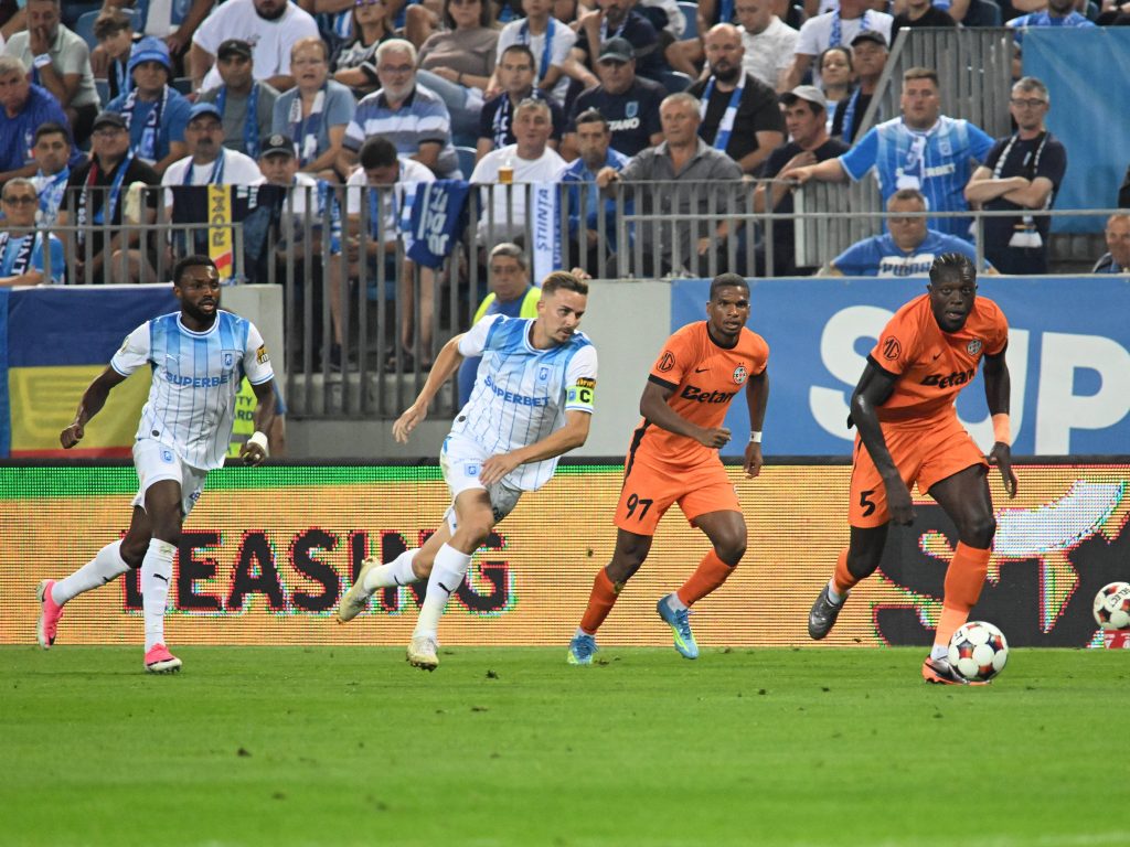 Universitatea Craiova - FCSB 5-0, ACUM, pe iAMsport.ro. Oltenii continuă asaltul la poarta roș-albaștrilor!