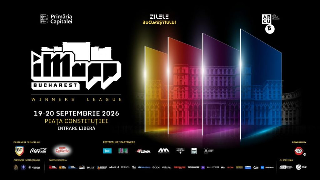 iMAPP BUCHAREST WINNERS LEAGUE 2026: program și reguli acces pe 19 și 20 septembrie, în Piața Constituției