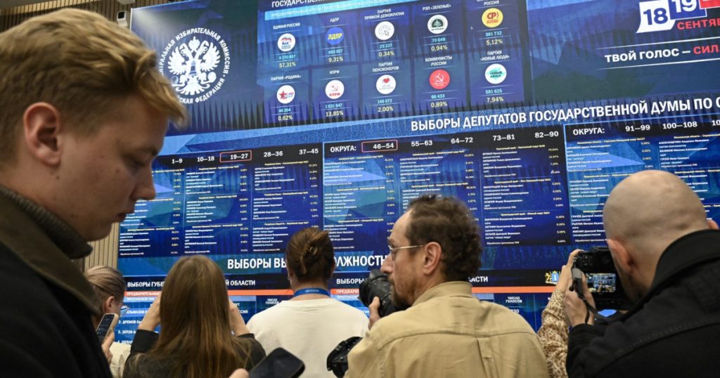Fără surprize în Rusia: Partidul lui Putin, victorie clară la alegerile parlamentare