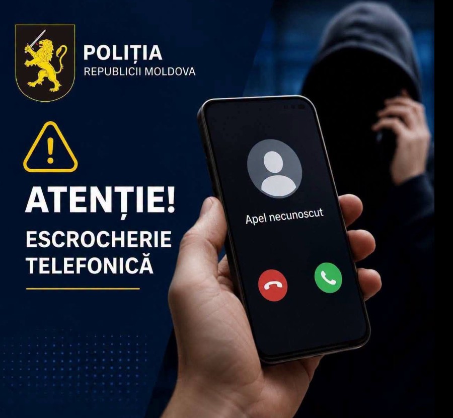 O femeie din capitală a rămas fără 272 000 de lei după ce a fost înșelată de persoane care s-au dat drept angajați ai BNM