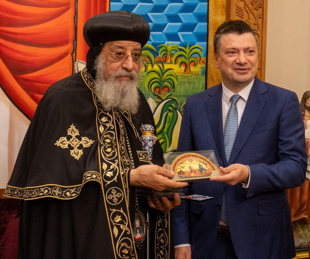 Ionuț Vulpescu, întâlniri cu patriarhii din Cairo și un apel pentru protejarea minorităților creștine