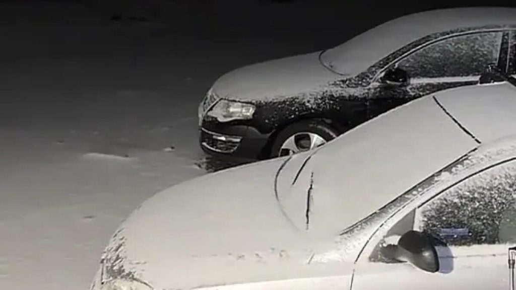 Unde a căzut prima zăpadă