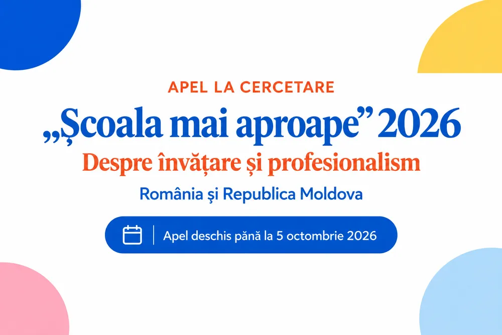 Cum văd elevii relația dintre ceea ce învață la școală și ideea de a fi un bun profesionist – apel de cercetare deschis școlilor din România și Republica Moldova de Platforma Teleskop