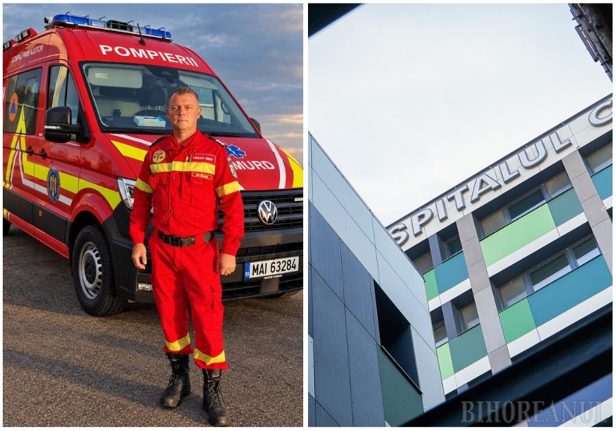 Femeie de 81 de ani din Bihor, salvată de un pompier aflat în timpul liber. Octogenara găsită în stop cardio-respirator a ajuns la spital