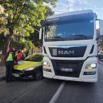 Accident pe strada Mihai Viteazu din Piatra Neamț