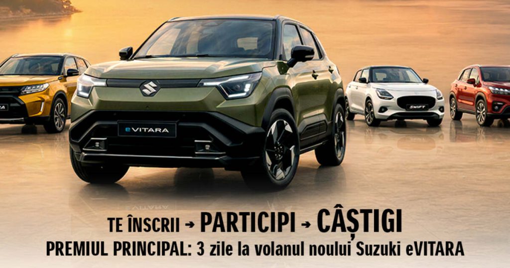 Hai'Ku Suzuki la Porți Deschise. Testează și poți câștiga cu Suzuki Oradea!