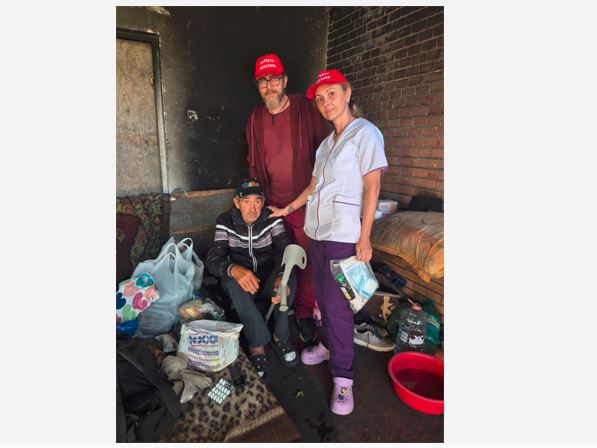Arimex Comexim 2000 SRL: FOTO. Drama unui fost gardian din Navodari. Bolnav, fara locuinta si cu rani grave, salvat de voluntarii Asociatiei Suflete deschise