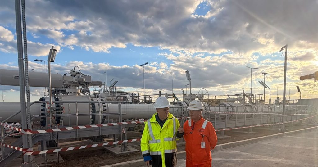 Șeful Transgaz, vizită la infrastructura prin care gazele din Neptun Deep vor intra în sistemul național