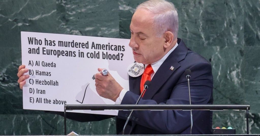 Netanyahu, discurs dur la ONU: atacuri la adresa criticilor Israelului și avertisment pentru Iran. Zeci de delegații au părăsit sala
