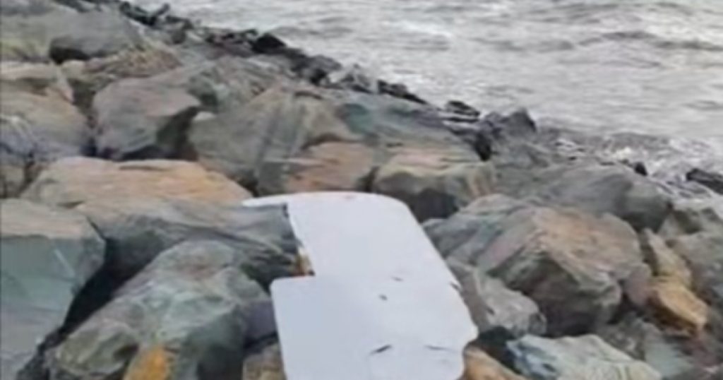Un fragment de dronă a fost găsit la Agigea