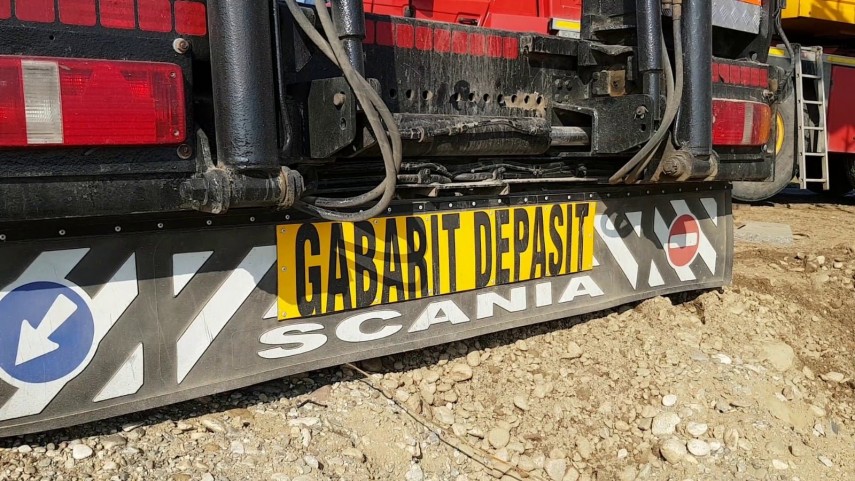 Atentie, soferi: Transporturi agabaritice gigant pleaca din Agigea. Restrictii pe mai multe drumuri nationale
