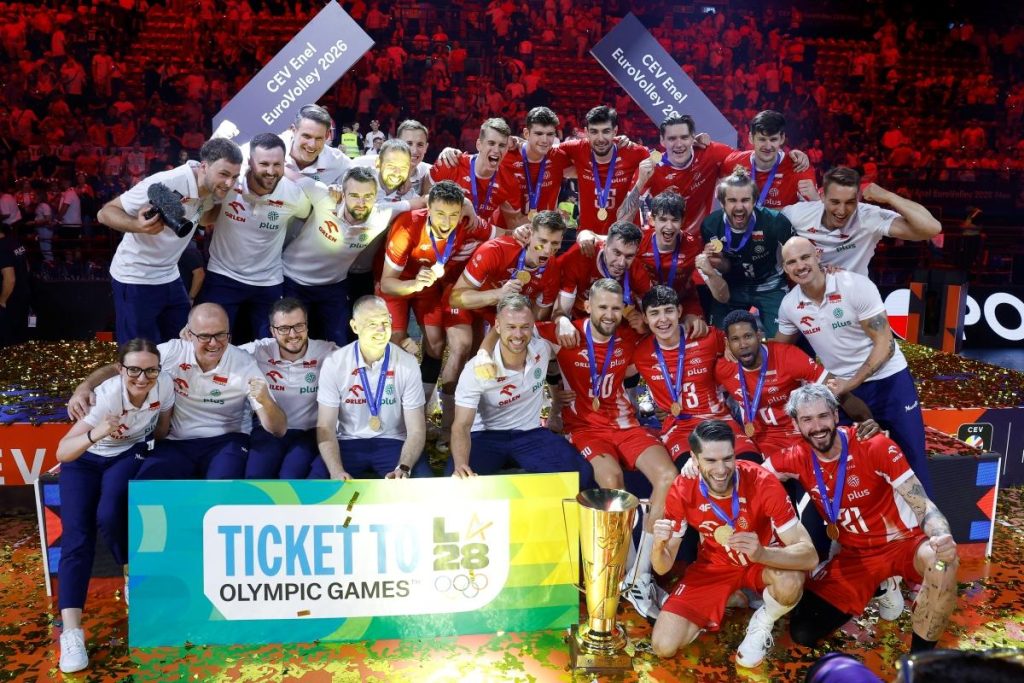 Naționala masculină a Poloniei a câștigat medaliile de aur, trecând de Franța în finala Campionatului European » România a încheiat pe opt