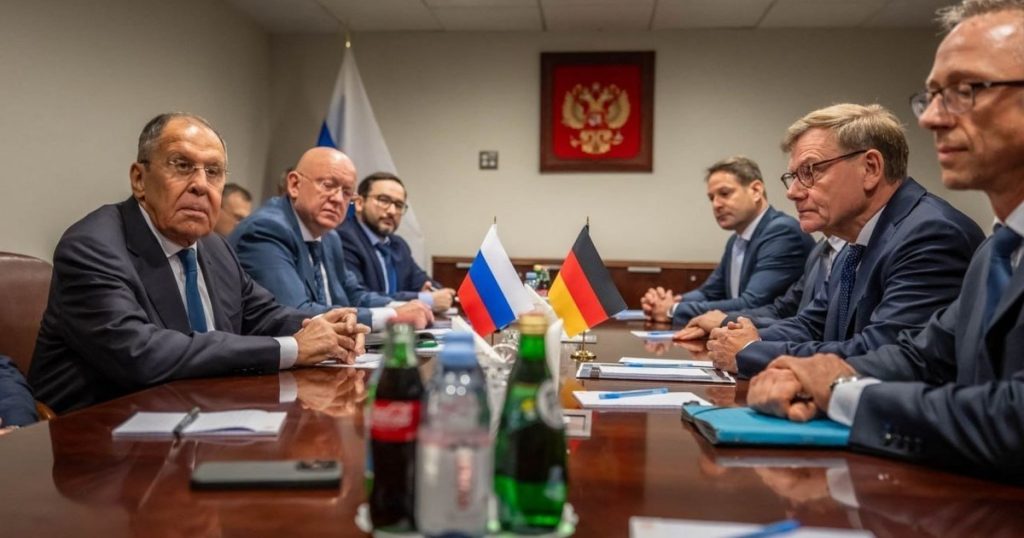 Germania avertizează Rusia împotriva escaladării, în cadrul unor rare discuții între șefii celor două diplomații