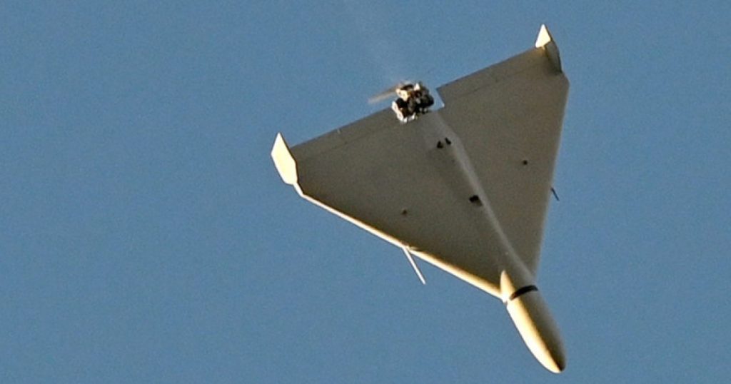 Atacul masiv cu drone al Rusiei în Ucraina, văzut din Tulcea. Imagini surprinse de localnici și camere de supraveghere