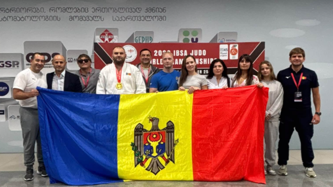 Premieră istorică pentru Moldova: Ion Basoc a devenit campion mondial la para judo