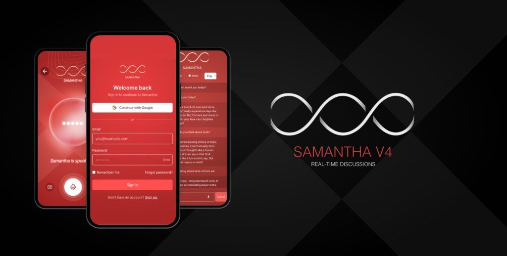 Platforma românească de inteligență artificială Samantha AI are acum memorie contextuală. Ce aduce nou versiunea V4
