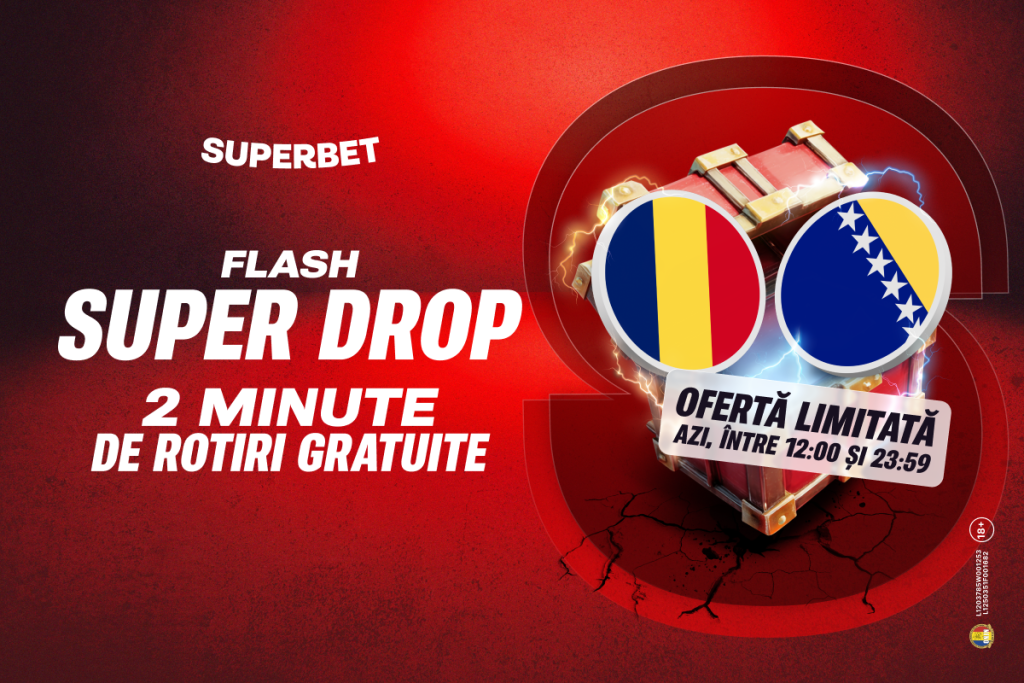 Un nou Super Drop la Superbet, pentru o săptămână de top