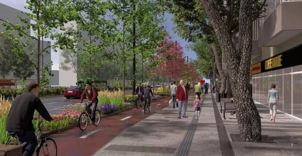 FOTO Azi începe reconfigurarea celui mai circulat bulevard din vestul Capitalei. Cum va arăta la finalul lucrărilor