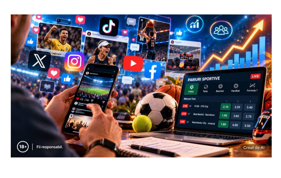 [P] Tendințele sportive din social media și impactul lor asupra pieței de pariuri