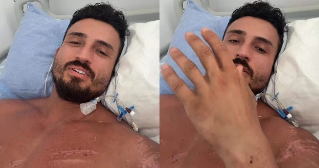 Andrei Bordeianu, la o lună de la accidentul grav de motocicletă. Când speră influencerul să meargă din nou