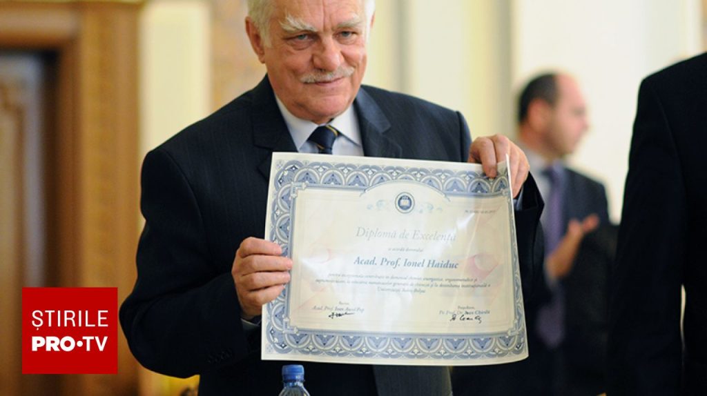 A murit academicianul Ionel Haiduc, fost președinte al Academiei Române. Avea o carieră impresionantă