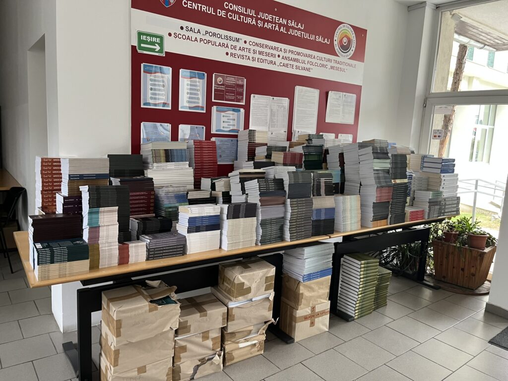 Centrul de Cultură și Artă duce cartea sălăjeană mai aproape de oameni. Volume pentru bibliotecile din întreg județul