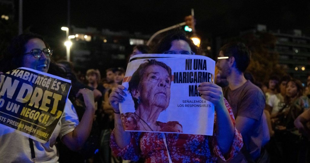 Guvernul spaniol suspendă evacuările din locuințe până în 2030, după protestele stârnite de cazul femeii de 87 de ani scoase din casă