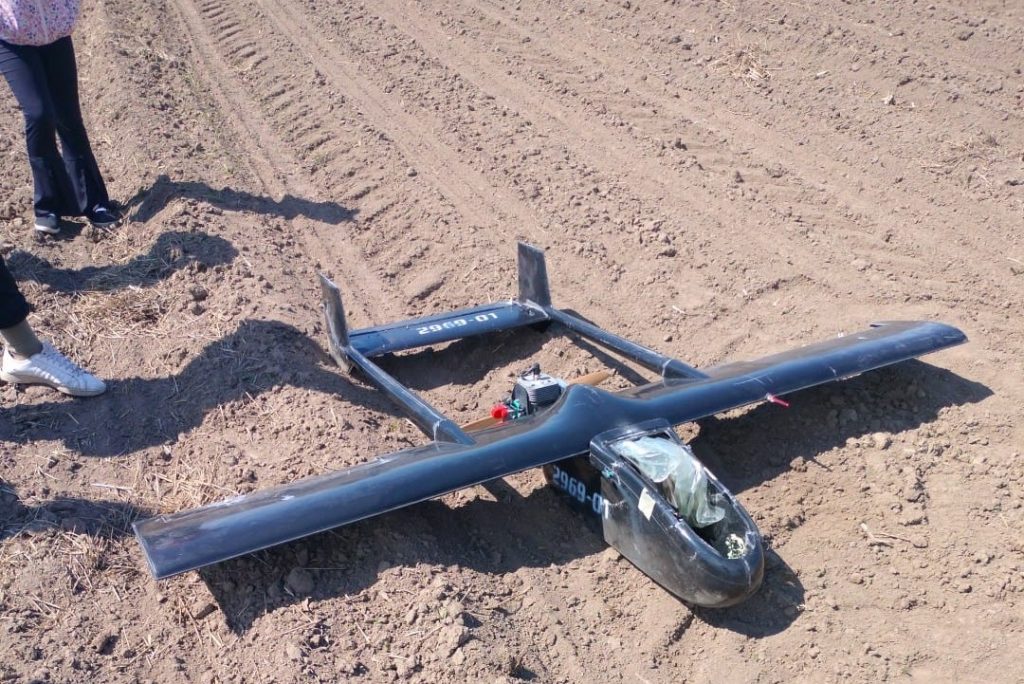 Fragmente ale unei drone, găsite în Insula Mare a Brăilei / MApN: Drona avea încărcătură explozivă