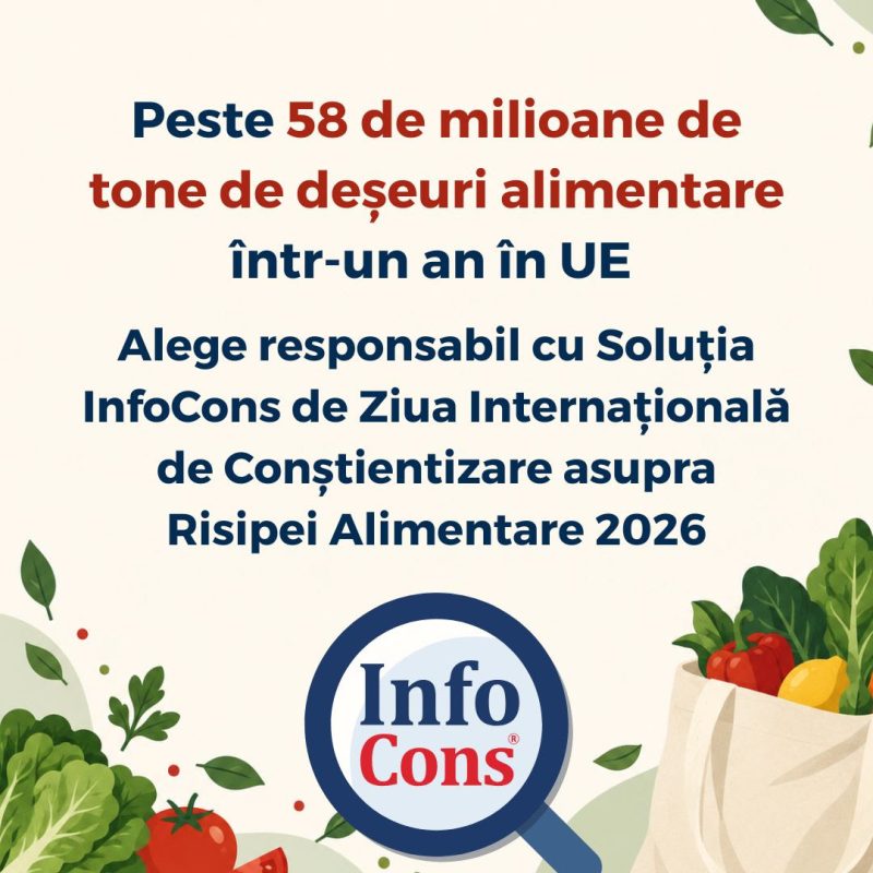 Peste 58 de milioane de tone de deșeuri alimentare într-un an în UE – Ziua Internațională de Conștientizare asupra Risipei Alimentare