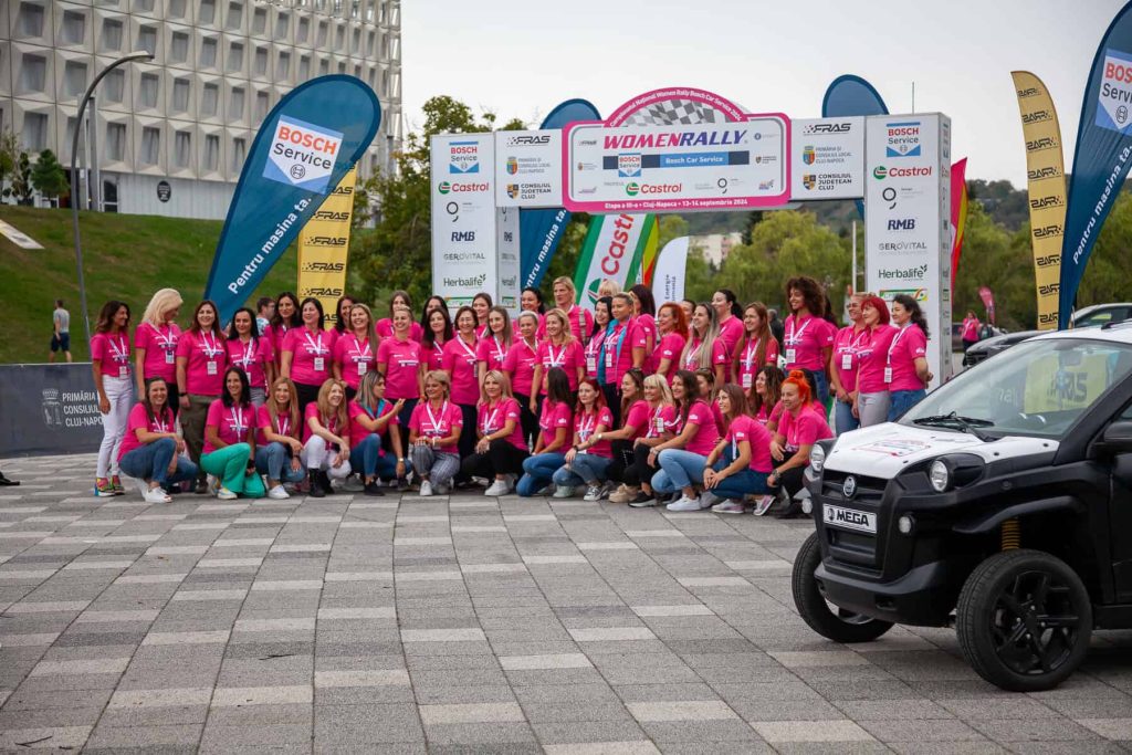 42 de șoferițe din 9 județe se întrec la Women Rally Cluj-Napoca. Competiția revine în perioada 2-4 octombrie