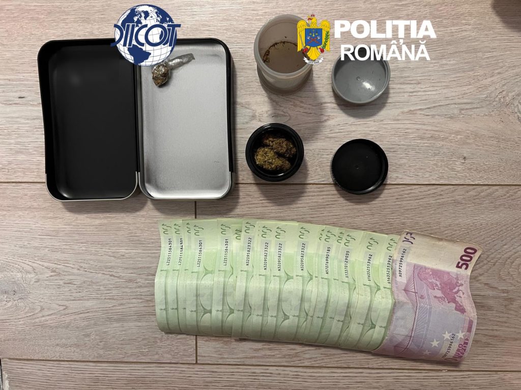 Doi hunedoreni, retinuti pentru trafic de canabis in Calan